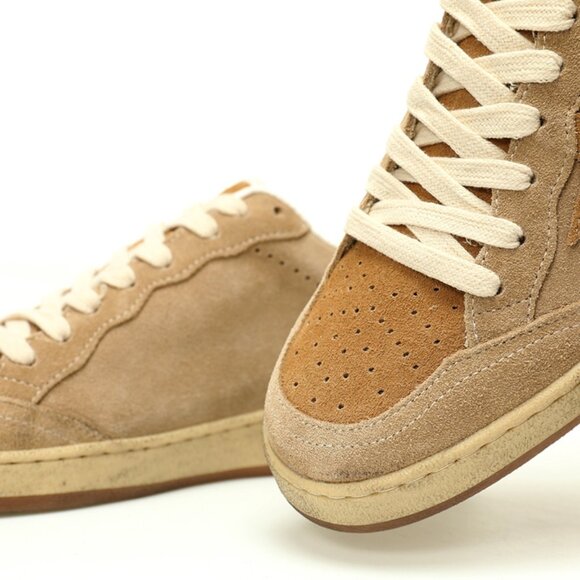 Golden Goose Brown Star Design Mens Sneakers - Picture 2 of 8